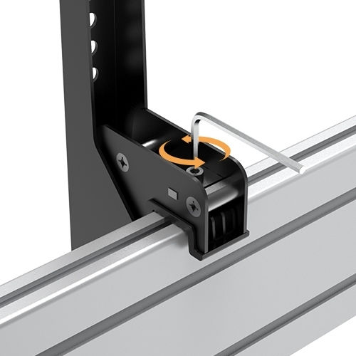 Brateck LVC03-346TS-03 Βάση Τηλεόρασης Οροφής έως 50" και 150kg