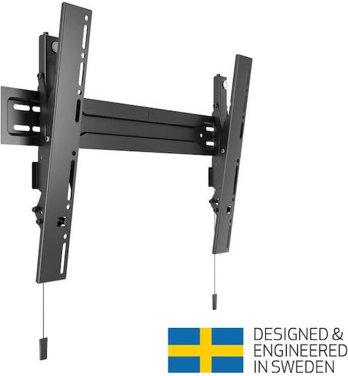 Multibrackets M VESA Wallmount Super Slim Tilt 600 MAX Βάση Τηλεόρασης Τοίχου έως 75" και 35kg Μαύρο