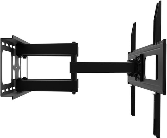 Cabletech UCH0232 Βάση Τηλεόρασης Τοίχου με Βραχίονα έως 80" και 60kg