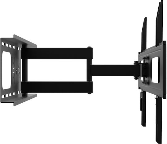 Cabletech UCH0129 Suport TV tavan cu braț până la 40kg Negru