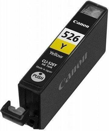 UnCartus Kompatible Tintenstrahldrucker-Tintenpatrone Canon CLI-526Y / PGI-525Y 340 Seiten Gelb 1Stück