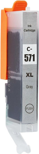 UnCartus Cartuș de cerneală compatibil pentru imprimante InkJet Canon CLI-571XL 289 pagini Gri 1buc