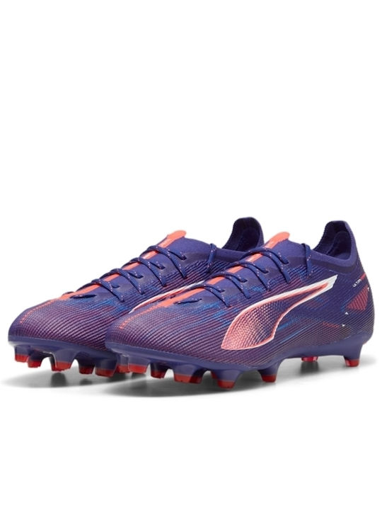 PUMA Ultra 5 Pro Ποδοσφαιρικά Παπούτσια με Τάπες FG/AG Μωβ