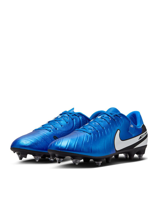 Nike Tiempo Legend 10 Academy Football Shoes with Cleats Blue