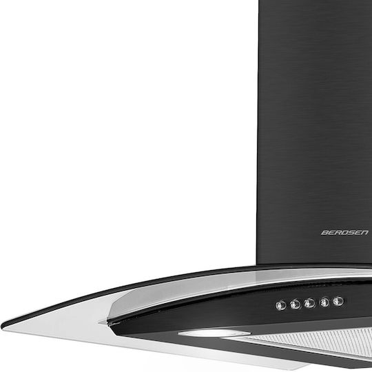 Berdsen Απορροφητήρας Καμινάδα 60cm Γκρι