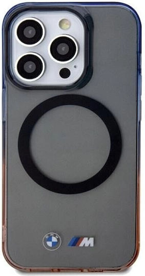 BMW Gradient Bumper MagSafe Umschlag Rückseite Kunststoff Gray (iPhone 15 Pro)