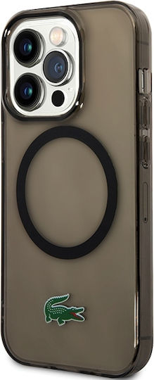 Lacoste Back Cover Πλαστικό Μαύρο (iPhone 15 Pro)