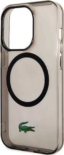 Lacoste Back Cover Πλαστικό Μαύρο (iPhone 15 Pro)