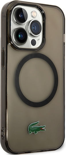 Lacoste Back Cover Πλαστικό Μαύρο (iPhone 15 Pro)