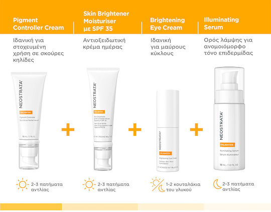 Neostrata Enlighten Pigment Controller 24ωρη Αντιγηραντική & Συσφικτική Κρέμα Προσώπου Ημέρας κατά των Πανάδων με Ρετινόλη & Υαλουρονικό Οξύ 50ml