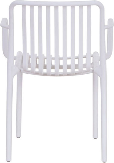 Scaun De Exterior Din Polipropilenă Convee Alb 55x52x79cm