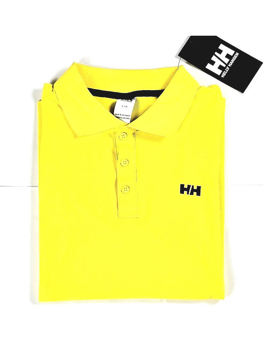 Helly Hansen Driftline Men's Short Sleeve Polo Blouse Yellow