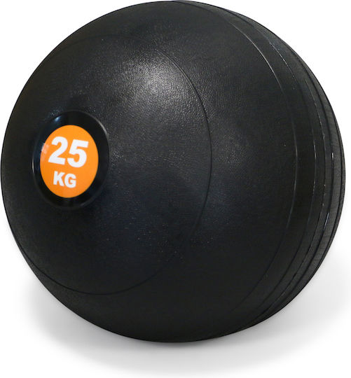 Ruilin Μπάλα Slam 25kg σε Μαύρο Χρώμα