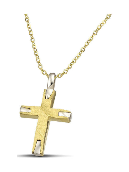 Themelidis Jewels Σταυρός Διπλής Όψης Themelidis Jewels Σταυρός Διπλής Όψης