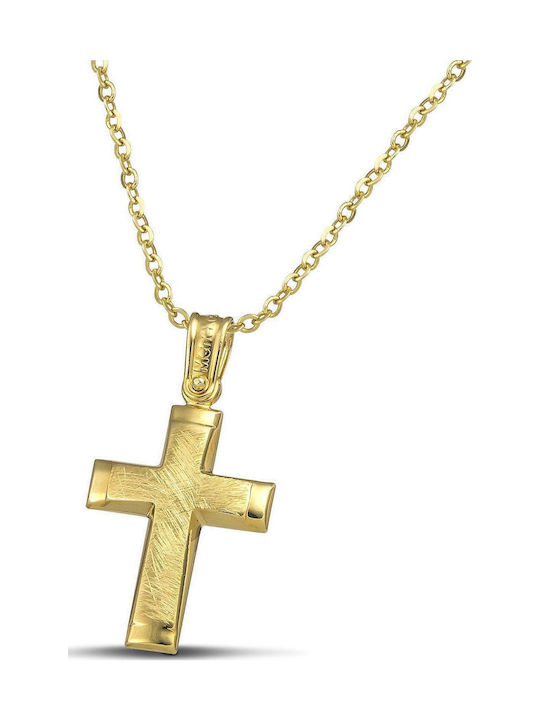 Themelidis Jewels Men's Gold Cross 14K