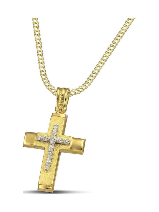 Themelidis Jewels Дамски Златен Кръст 14K