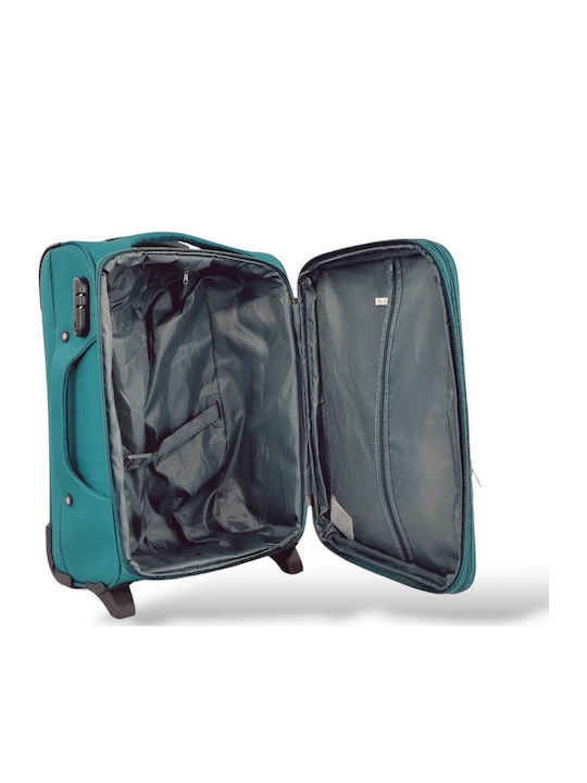 Βαλίτσα Καμπίνας Ύφασμα Επέκταση 53x36x20 +5cm Playbags Collection Ps8033c Πετρολ Βαλίτσα Καμπίνας Ύφασμα Επέκταση 53x36x20 +5cm Playbags Collection Ps8033c Πετρολ