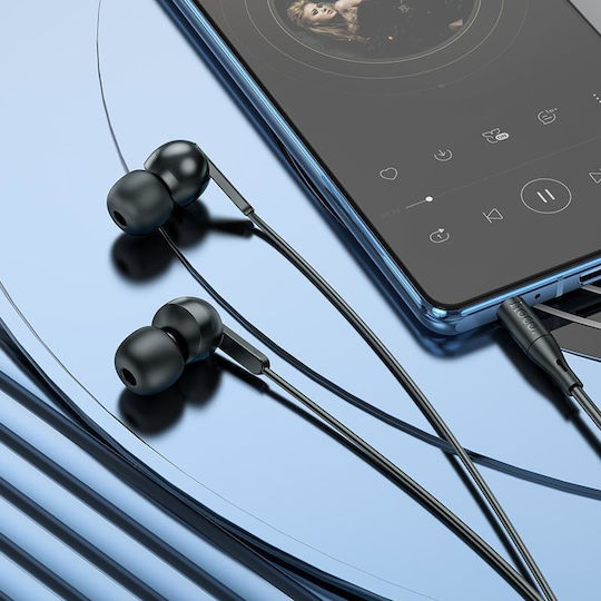 Hoco M124-BK In-Ear Freisprecheinrichtung Kopfhörer mit Stecker 3.5mm Schwarz