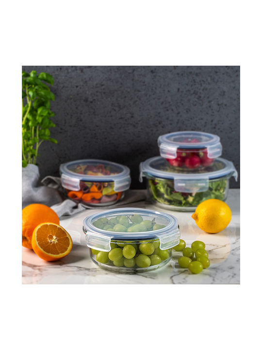 Kadax Δοχείο Φαγητού Γυάλινο Διάφανο 950ml