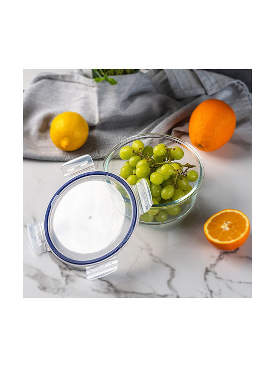 Kadax Δοχείο Φαγητού Γυάλινο Διάφανο 950ml