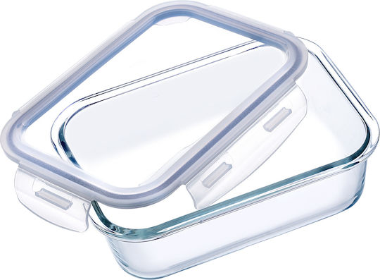 Kadax Glass Lunch Box Transparent 1520ml
