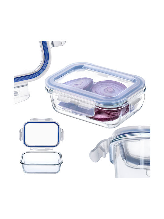 Kadax Lunchbox Glas Transparent 370ml 1Stück