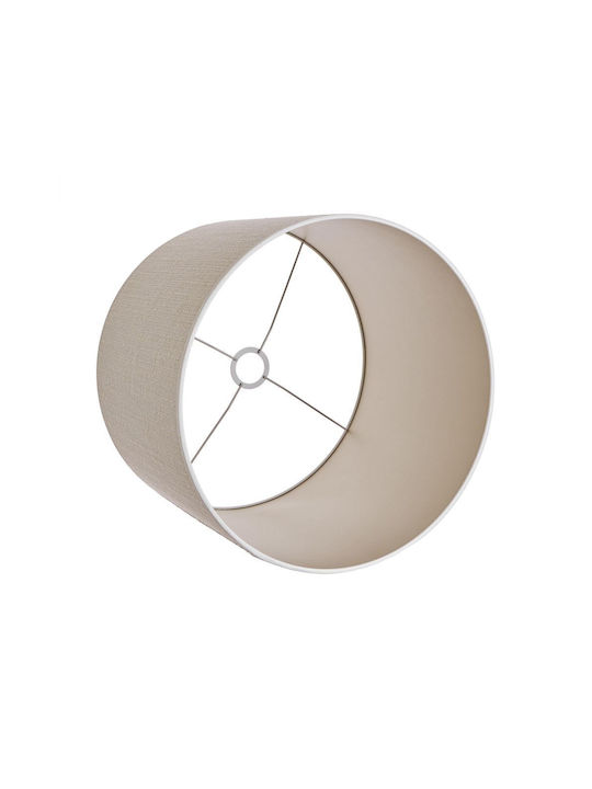 Butlers Rund Lampenschirm Beige mit Durchmesser 40cm