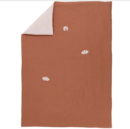 Nattou Decke Kinderbett Braun 100x135cm