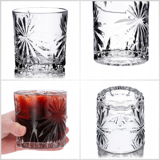 Kadax Set Brillen Wasser / Cocktail Glas 300ml 6 Stück