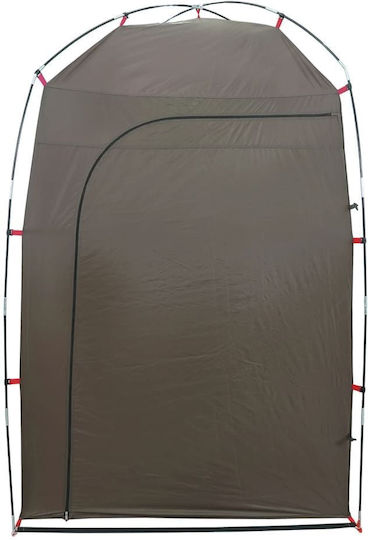 vidaXL Campingzelt Braun für 1 Person 140x140x213cm