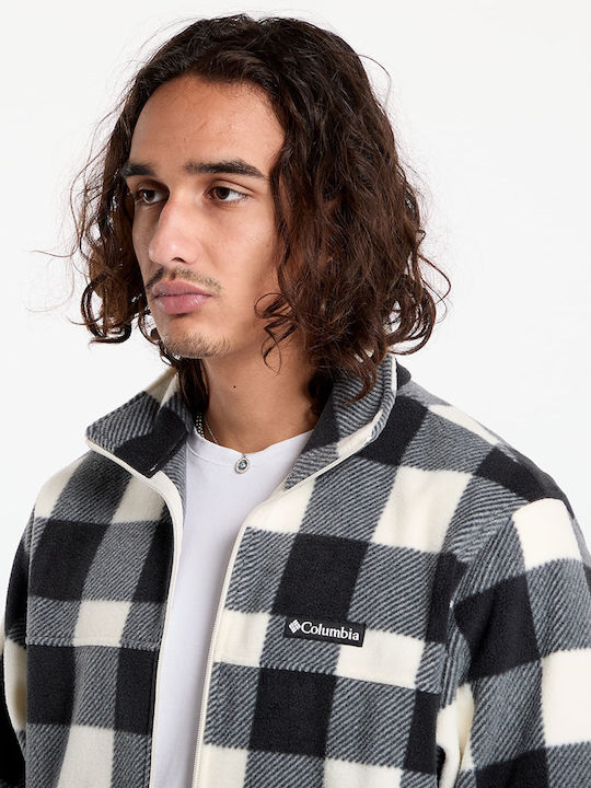 Steens Mountain Men's Fleece Cardigan Beige