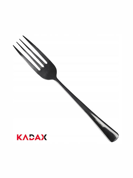 Kadax Σετ Πιρούνια Φαγητού Ανοξείδωτα Ασημί 3τμχ