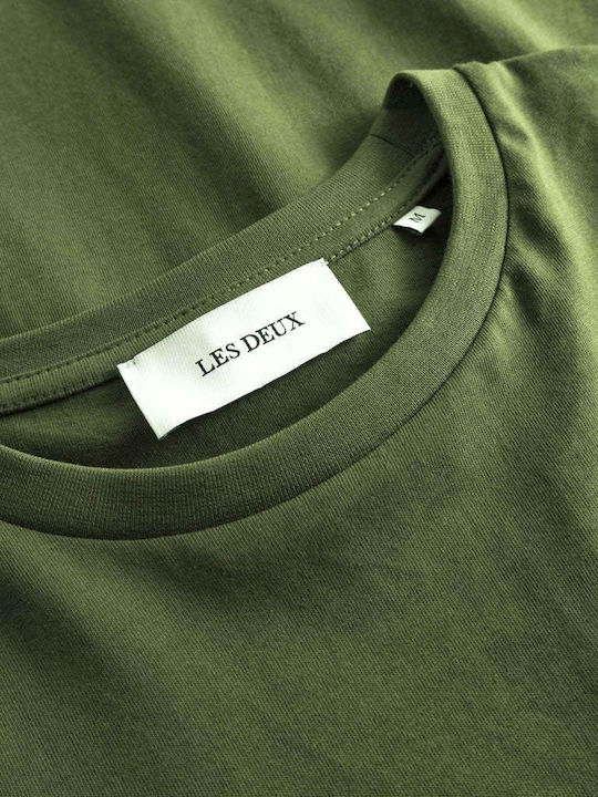 Les Deux Men's Short Sleeve T-shirt Green