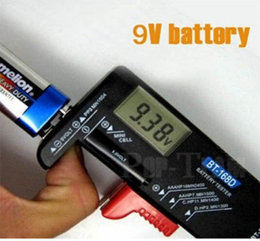BT-168D Ψηφιακό Battery Tester