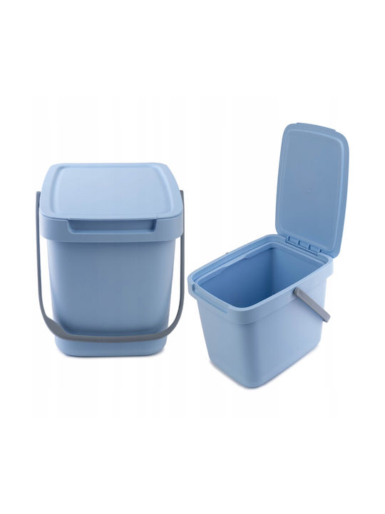 Kadax Waste Bin Waste Plastic Blue 6lt 1pcs