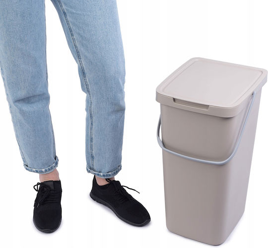 Kadax Kadax Kunststoff Mülleimer Braun 25lt