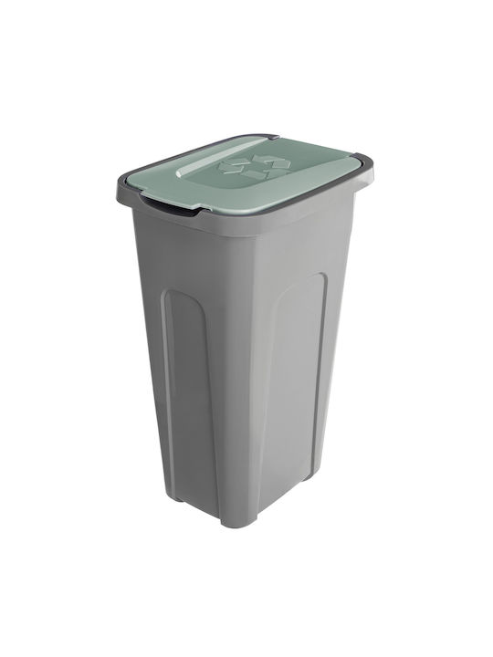 Kadax Waste Bin Waste Plastic Gray 30lt 1pcs