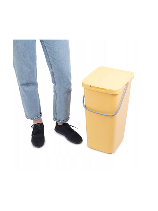 Kadax Abfalleimer Recycling Kunststoff Grün 25Es 1Stück