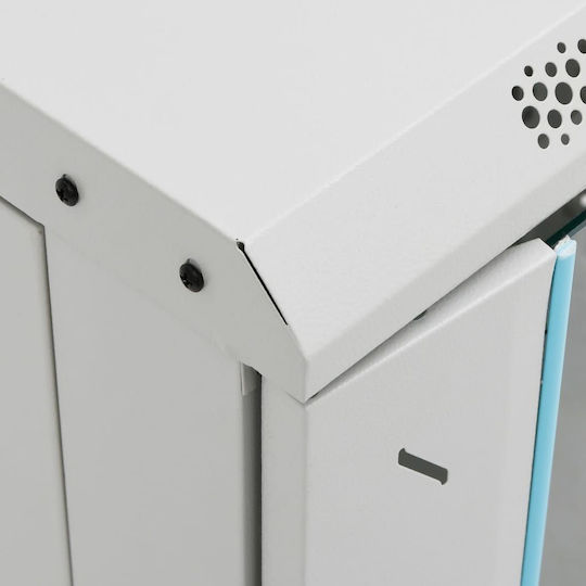 vidaXL Επιδαπέδια Καμπίνα Rack 18U 60x60x100cm Μαύρο 3307632