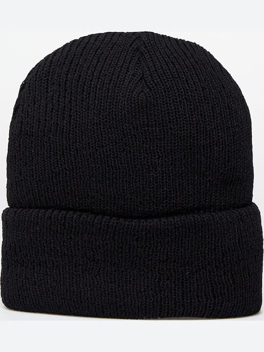Swoosh Beanie Unisex Beanie Knitted in Black color