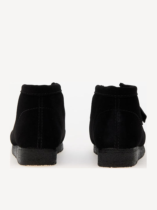 Wallabee Boot Schwarz Herrenstiefel