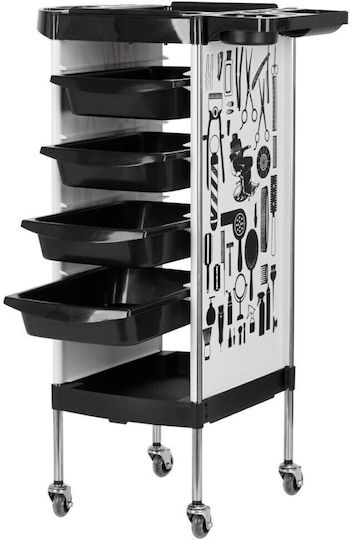 Gabbiano Hair Salon Maintenance Cart 40x15x83cm