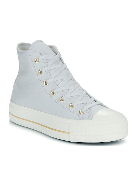 Converse Lift Platform Tailored Lines Sneakers Blau