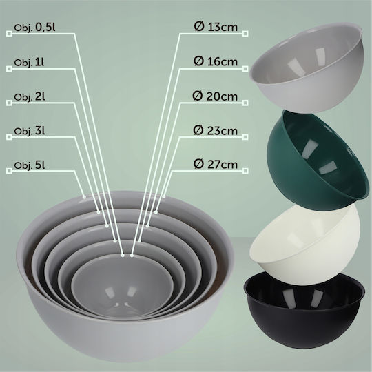 Kadax 139985 Kunststoff Salatschüssel