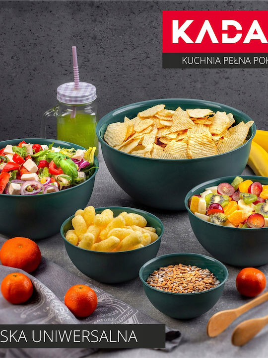 Kadax Salatieră Plastic Verde 1buc