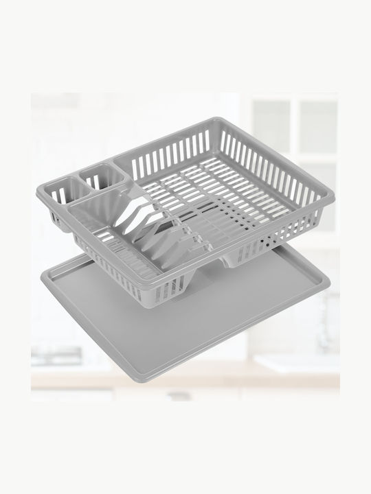 Kadax Scurgător De Chiuvetă Din Plastic Gri