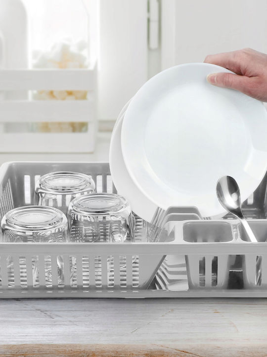 Kadax Scurgător De Chiuvetă Din Plastic Gri