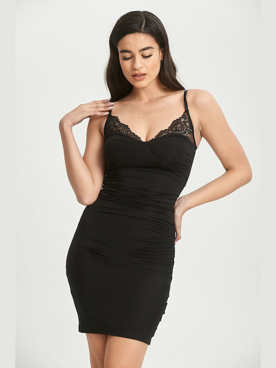 Strappy Black Dress One Size