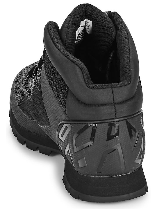 Timberland Euro Sprint Mid Ανδρικά Ορειβατικά Μποτάκια Μαύρα
