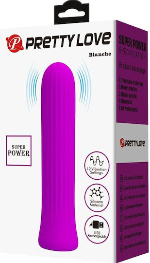 Pretty Love Stimulator Vibrator Mini Bullet Vibrator with Remote Control 10cm Pink